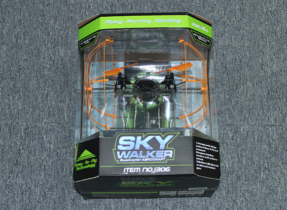 SCRATCH / DENT - Skywalker Caged Quadcopter mit 2,4-GHz-Sender (Mode 2) (RTF)