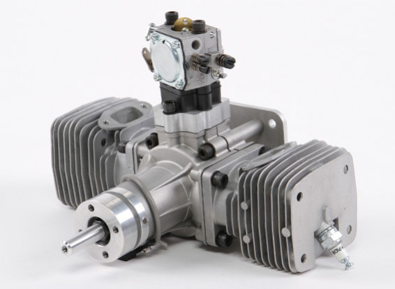 SCRATCH / DENT - MLD-70 Twin Gasmotor w / CDI-Zündung 6.6BHP