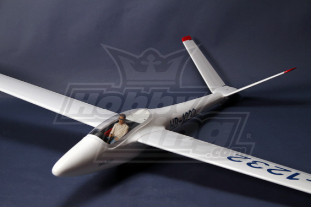 H101 Salto 2.45m Skala Glider Kit w / UltraDetail Pilot und Cockpit