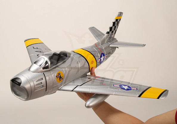 Mini F-86 EDF-Kampfflugzeug, EPO (PNF)