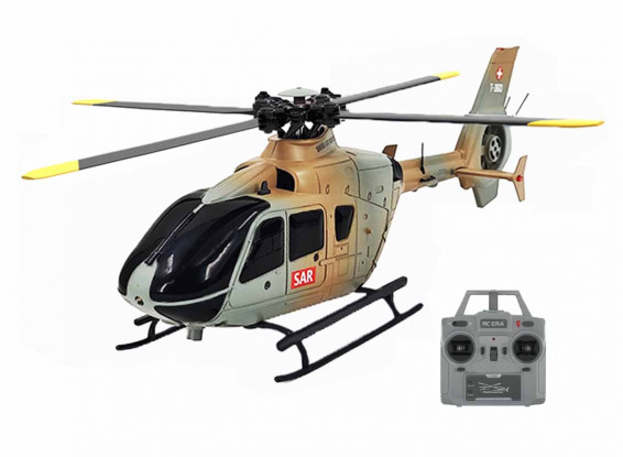 RC ERA C123 (RTF) EC135 Flybarless RC Helicopter w/Tx, 6-Axis Gyro & Barometric Altitude Hold (Camouflage)