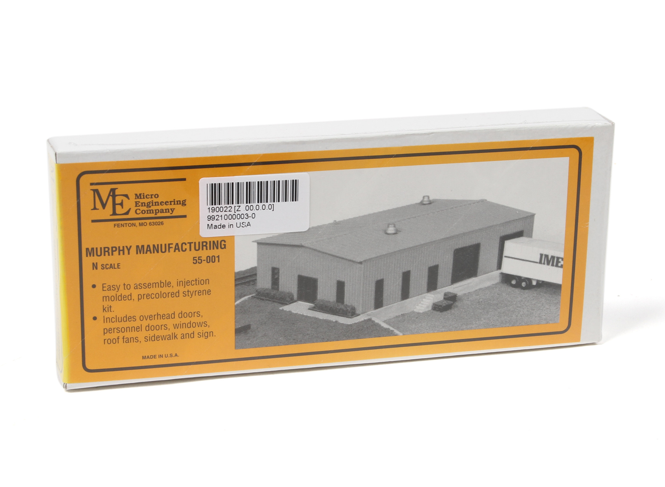 Micro Engineering N Scale Murphy Manufacturing Industrial Building