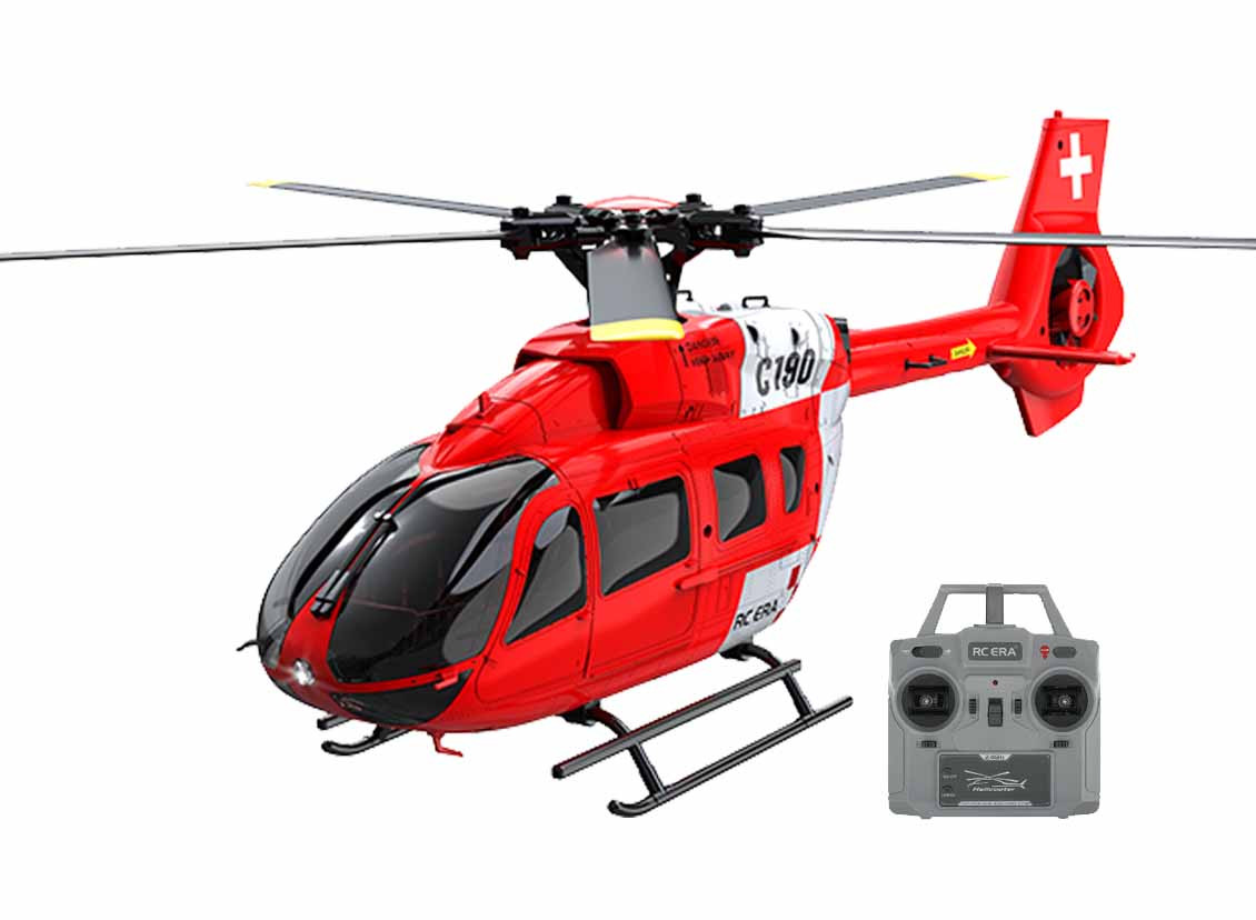 RC ERA C190 (RTF) H145 Flybarless RC Helicopter w/Tx, 6-Axis Gyro