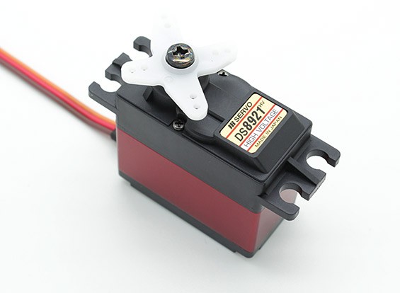 JR DS8921HV Ultra High Torque Digital Servo mit Metallgetriebe und Heatsink  36.5kg / 0.13sec / 72g