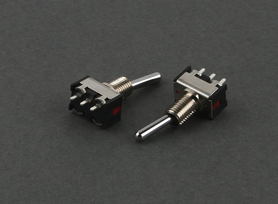 Runde 3-Wege-Schalter (Short) (2 Stück)