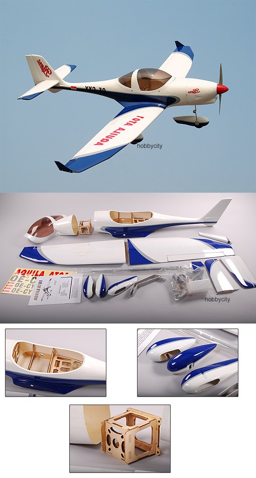 Aquila .70 Fiberglas ARF Sport Flugzeug