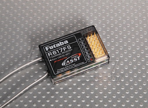 Futaba R617FS 7 Kanal 2,4 Ghz Fasst Empfänger