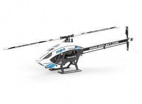 GOOSKY Legend RS4 Flybarless High-Performance Aerobatic Helicopter Kit w/Motor, Servos & Battery (White/Blue)