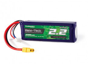 Turnigy Nano-Tech 2200mAh 3S 25C Lipo Pack w/XT60