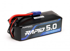 Turnigy Rapid 5000mAh 6S (22.2V) 100C LiPo Battery Pack w/EC5 Connector For RC Cars