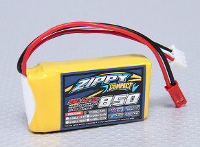 ZIPPY Compact 850mAh 2S 25C Lipo-Pack
