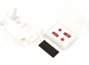 FrSky Taranis X-Lite Transmitter BRACE Lite Plus Red Long and Short Gimbal Stick Ends