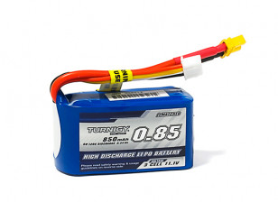 Turnigy 850mAh 3S 60C Lipo Pack w/XT30