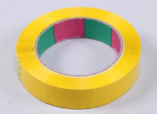 Flügelband 45mic x 24 mm x 100 m (Narrow - Gelb)