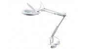 Clamp Mounted Magnifier LED Work Lamp ZD-129A 230V/15W