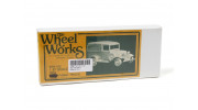 Micro Engineering HO Scale Wheel Works 1934 Ford Panel Truck Kit 1pc (96-102)