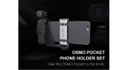 PGYTECH Phone Holder Set for DJI Osmo Pocket 3 Axis Gimbal Stabilizer 5