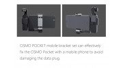 PGYTECH Phone Holder Set for DJI Osmo Pocket 3 Axis Gimbal Stabilizer 6