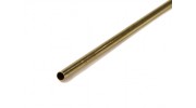 K&S Precision Metals Brass Round Thin Wall Tube 3mm OD x 0.225mm x 1000mm (Qty 1)