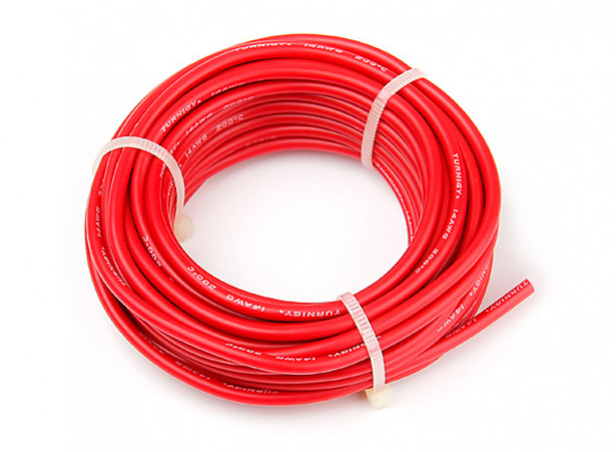 Turnigy High Quality 14AWG Silicone Wire 7m (Red)