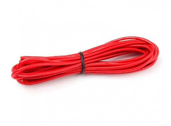 Turnigy High Quality 18AWG Silicone Wire 4m (Red)