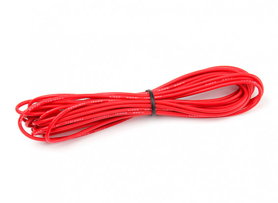 Turnigy High Quality 18AWG Silicone Wire 5m (Red)