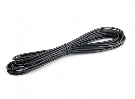 Turnigy High Quality 20AWG Silicone Wire 5m (Black)