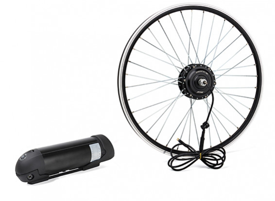 E-Bike Conversion Kit for 26" Bikes (PAS Front Wheel Drive) (36V/8.8A)  (EU Plug)