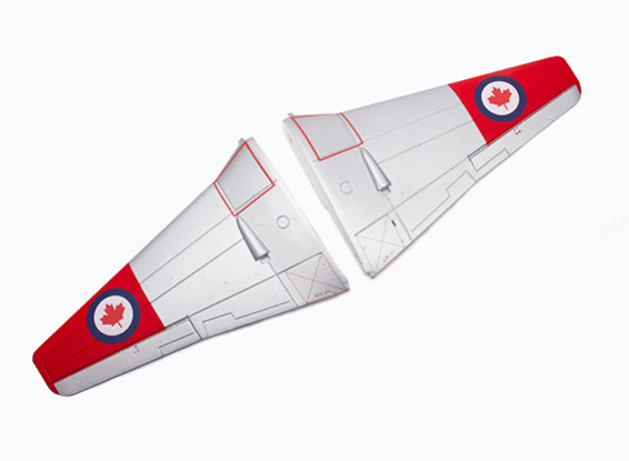 Durafly™ D.H.100 Vampire V2 RCAF - Replacement Main Wing Set