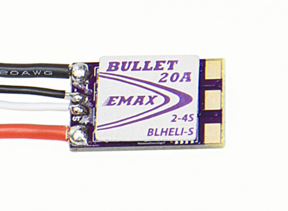 EMAX 20A D-SHOT Bullet Series BLHeli-S ESC (2-4S)