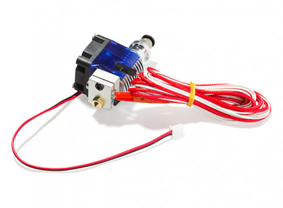 3D Printer V6 Hot End Assembly with 0.4mm Nozzle (Overall)