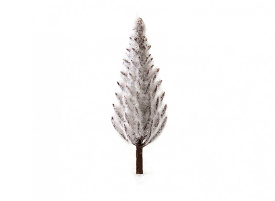 80mm Ready Made Pine Tree White (1pc)