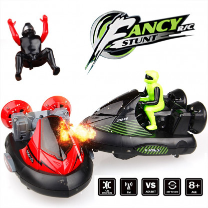 Huangbro Toys Fancy Stunt Bumper Cars RC (27 and 40MHz) w/batteries