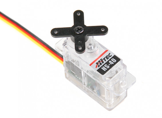 Hitec HS-40 Economy Nano Servo 0.75kg / 0.10sec / 4.8g
