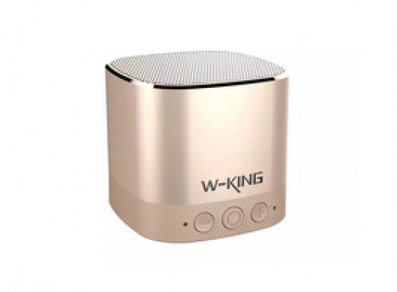 W-King W5 Portable Mirco Bluetooth Speaker With Calls / TF / AUX - GOLD