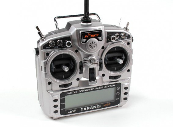 SCRATCH/DENT FrSky 2.4GHz TARANIS X9D/X8R PLUS Telemetry Radio System (Mode 1) EU Version