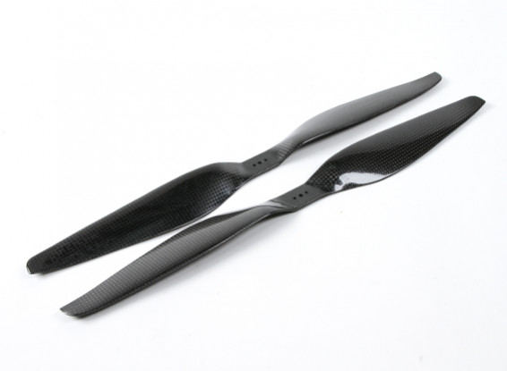 SCRATCH/DENT - Dynam 17x5.5 Carbon Fiber Propellers for Multirotors (CW and CCW) (1pair)
