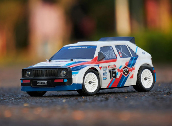 1/16 (RTR) 4WD Lancia Delta Integrale con motor sin escobillas, sistema ESP y juegos de ruedas opcionales