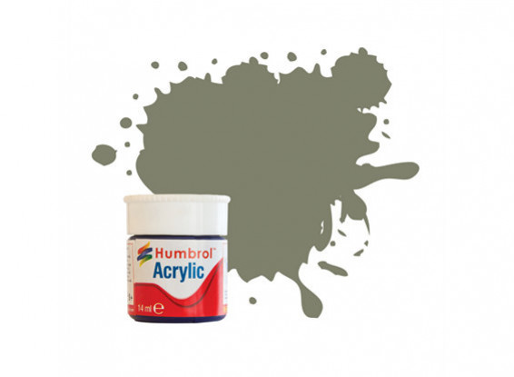 Humbrol 240 RLM 02 Grau Matt - 14ml Acrylic Paint  AB0240