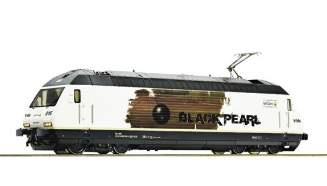Roco/Fleischmann HO Electric Locomotive 465 016 "Black Pearl" BLS (DCC Ready)