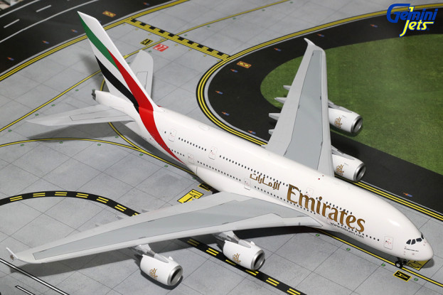 Gemini Jets Emirates Airbus A380-800 A6-EUE 1:200 Diecast Model G2UAE636