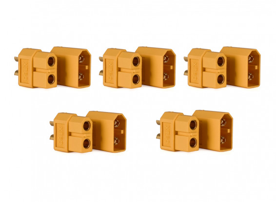 5 Pair XT60 Plug Connectors Male and Female