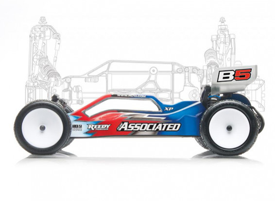 Equipo Asociado RC10B5 equipo trasera del motor eléctrico 2WD Buggy (Kit)
