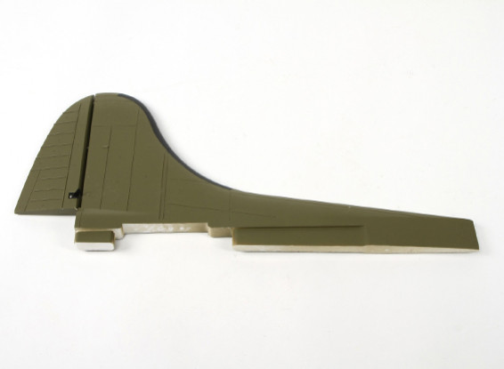 HobbyKing 1875mm B-17 F / G fortaleza del vuelo (V2) (Oliva) - Sustitución del estabilizador vertical