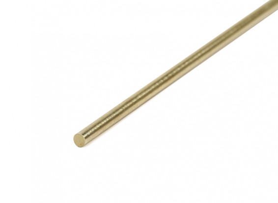 K&S Precision Metals Brass Rod 2mm x 1000mm (Qty 1)