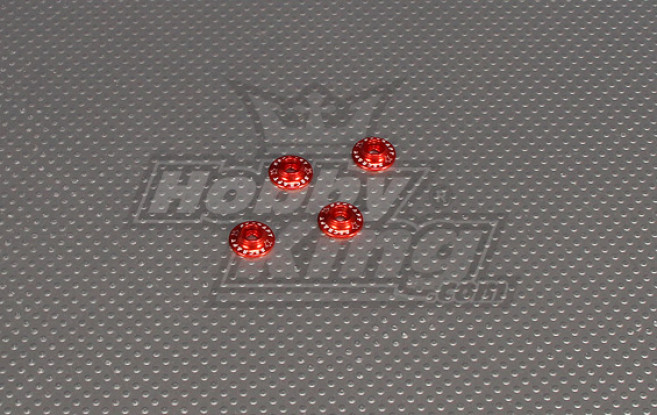 CNC con bridas Lavadora 3.0 (M3, nº 4 de 40) Rojo