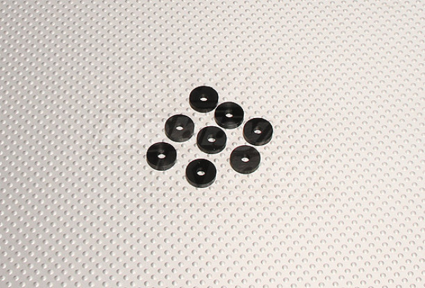 Arandela de goma (4.0) Negro