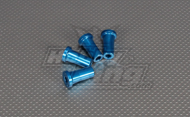 30 mm CNC pulgadas Standoff (M6,1 / 4 20) Azul