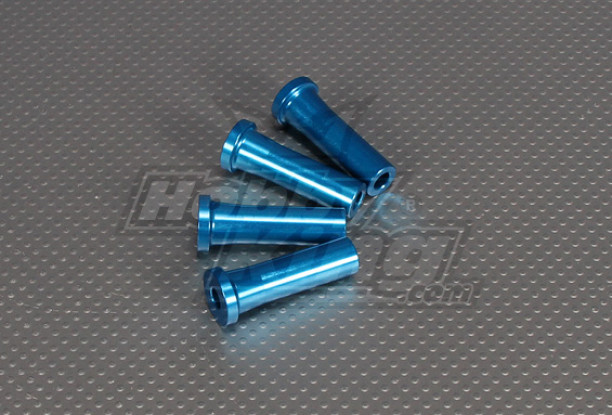 45 mm CNC pulgadas Standoff (M6,1 / 4 20) Azul