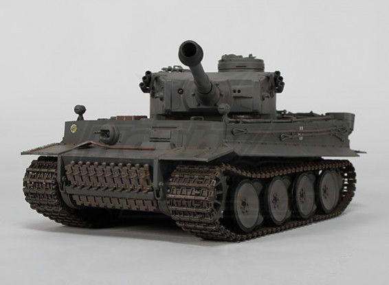 Tiger I producción temprana infrarrojo tanque de batalla - 1/24 Escala